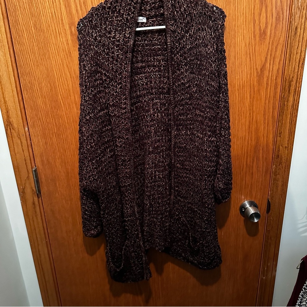Maurices shimmer cardigan